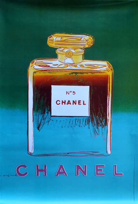 andy warhol chanel no 5 original